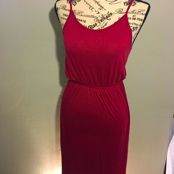 Divided Dresses & Skirts - Divided H&M Sz XS-Rust Maxi- side slit to thigh